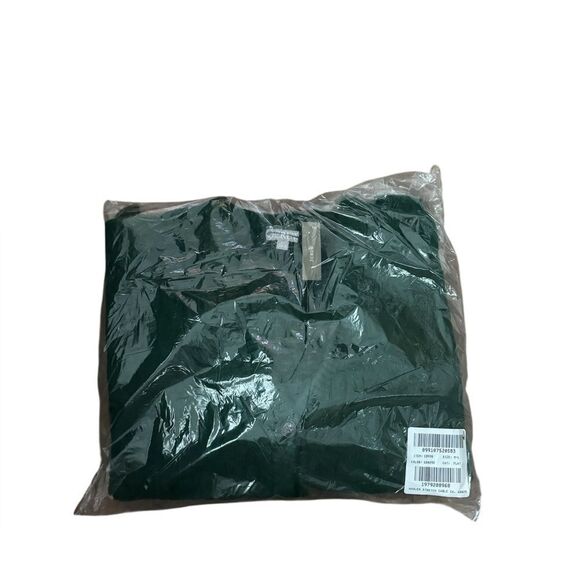 NWT J CREW Relaxed cable-knit cardigan in green - Picture 7 of 7